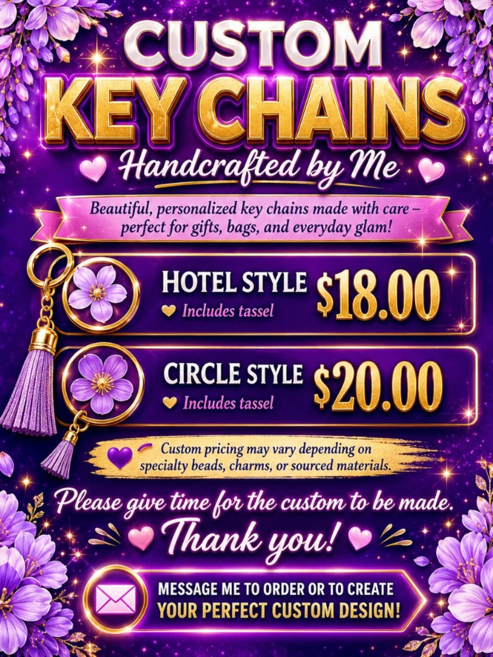 Custom Key Chain Prices